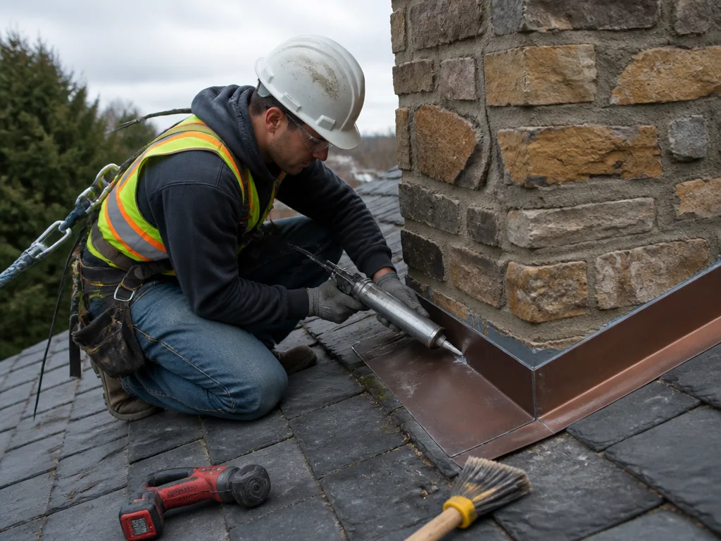 Chimney Flashing Repair