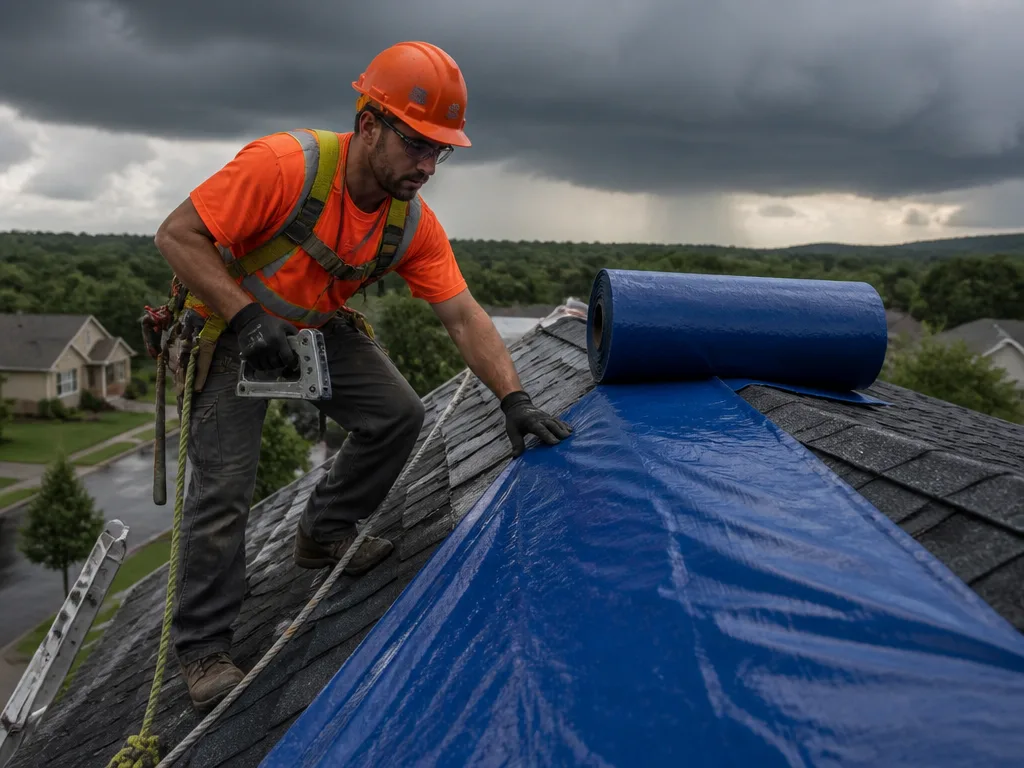 Emergency Roof Tarping